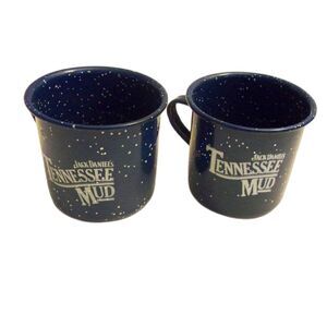 Jack Daniel's Set of Two Mugs Tennessee Mud Aluminum